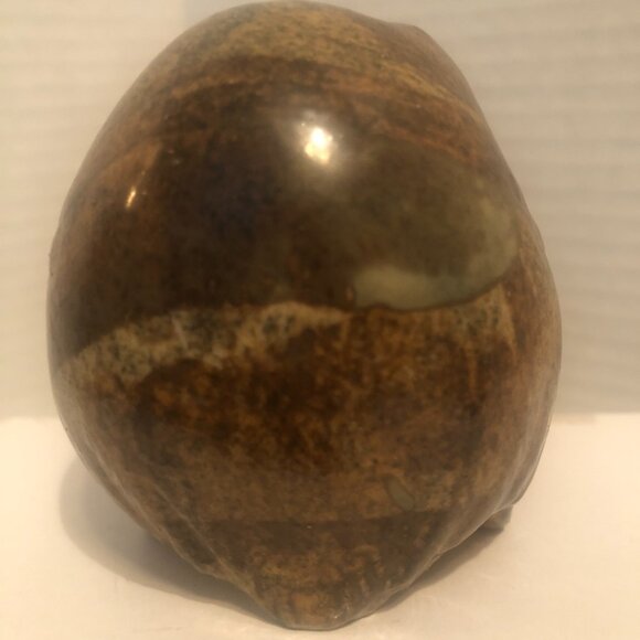 Vintage Owl Art Pottery Figurine Mid Century 3" - Picture 3 of 8